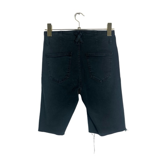 Current/Elliott Black Denim Jean Shorts - Picture 4 of 4